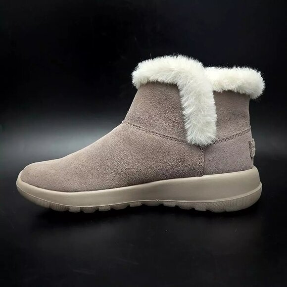 Skechers On-The-go Joy Faux Fur Lined 15501 Chukka Boot Women's Size 7 - Picture 7 of 12